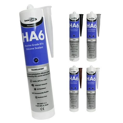 HA6 Marine Silicone High Modulus Sealant Buildware