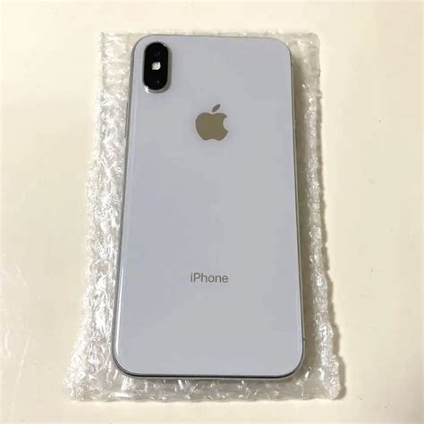 Iphone X Silver 64 Gb Simフリー By メルカリ