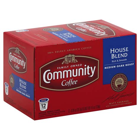 Community Coffee House Blend Single Serve K Cups 12 Ct Shipt