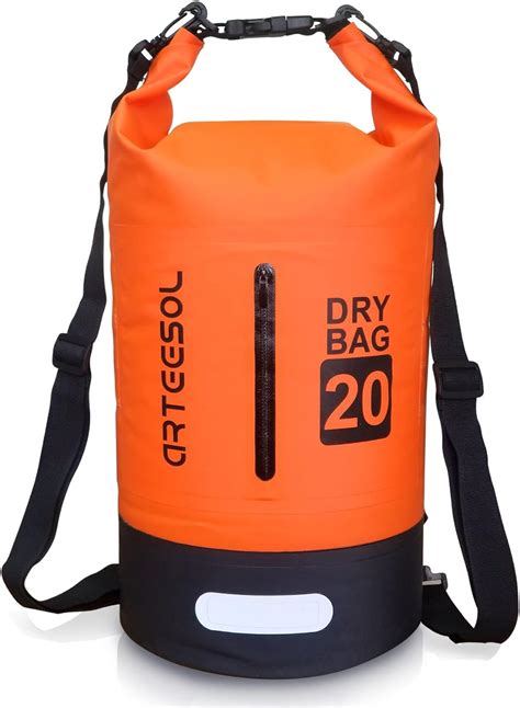 Arteesol Dry Bag Waterproof Backpack With Double Shoulder Strap L L