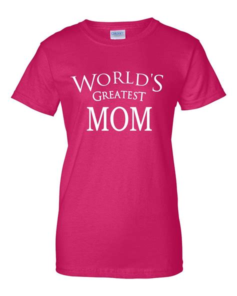 Worlds Greatest Mom T Shirt Mothers Day T For Her