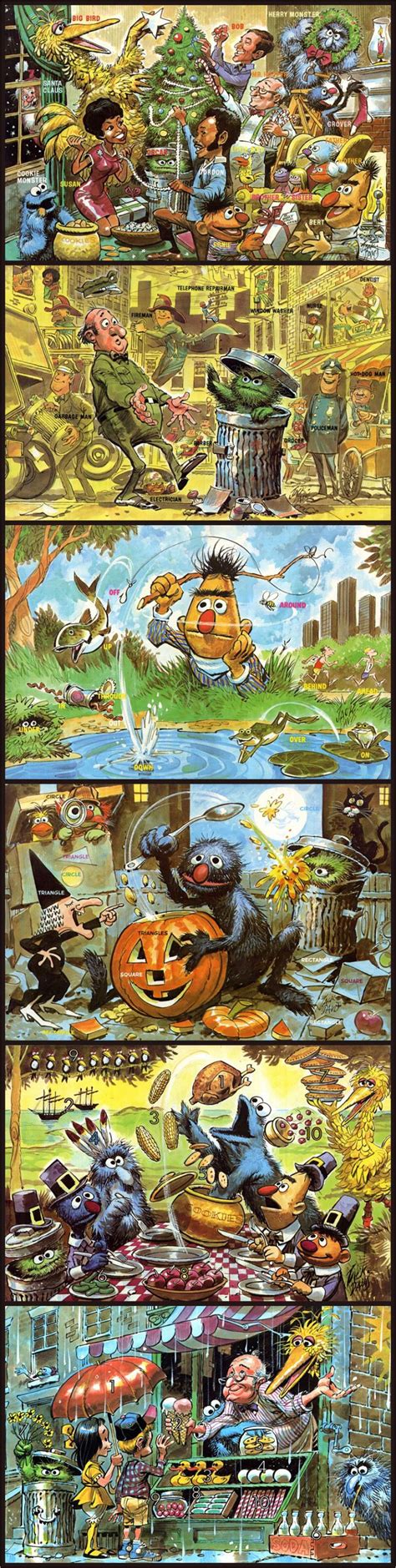 Sesame Street Posters From The 1970s