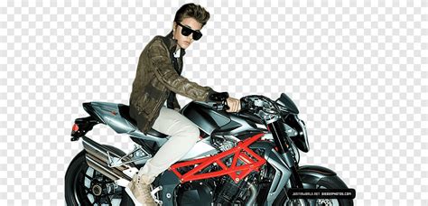 Justin Bieber Black And Gray Naked Motorcycle Png Pngegg