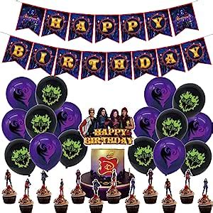 Amazon The Descendants Birthday Party Decorations Descendants