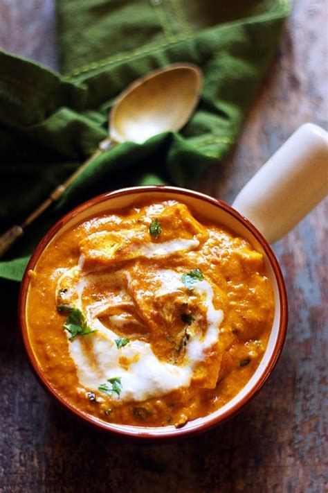 Paneer Makhani Recipe Restaurant Style