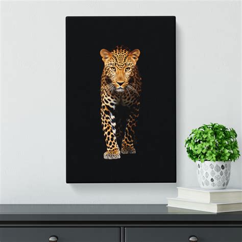 17 Stories Leopard Minimalism No2 No Frame Art Prints Uk