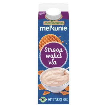 Melkunie Stroopwafel Vla 1L Bestellen Zuivel Eieren Boter Jumbo