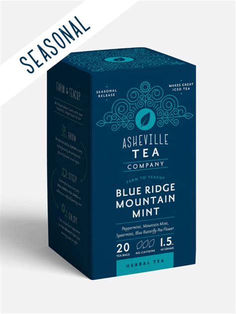 Asheville Tea Blue Ridge Mountain Mint The Pinehurst Olive Oil Company