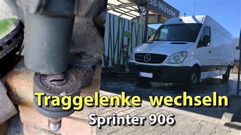 Traggelenke Selber Wechseln Mercedes Sprinter Oder Vw Crafter Youtube