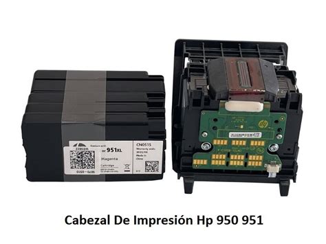 Cabezal Hp 950 951 CR321A CR322A CR323A CR324A CM751 60126 Color Negro