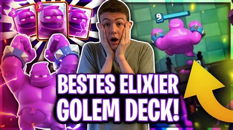 Elixier Golem Beste Karte Im Spiel Bestes Deck Mit Der Neuen Karte