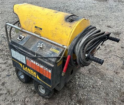 Landa Hot 2 1500D Hot Pressure Washer In Macomb OK Item ER4886 Sold