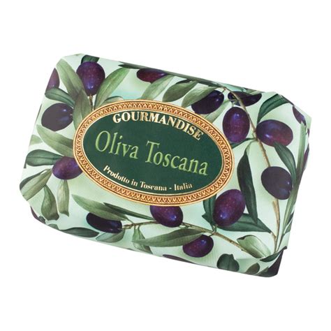 GOURMANDISE Мыло натуральное парфюмированное Тосканская олива, 200 г ...