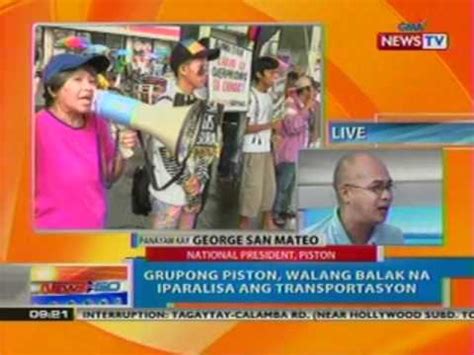 Ntg Transport Caravan Kontra Oil Price Hike Tuloy Bukas Youtube