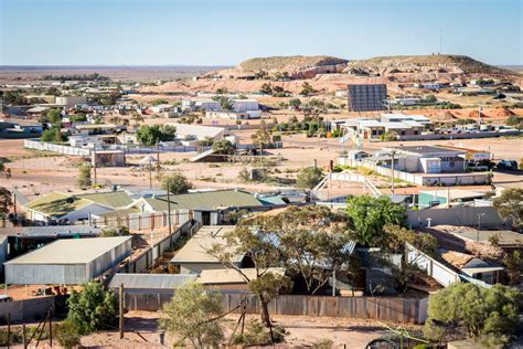 The opal town of Coober Pedy, South Australia, Australia