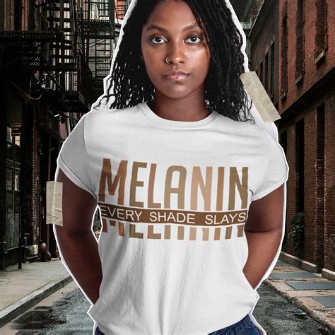 Melanin Svg Every Shade Slays Svg Melanin Png Black Women Etsy