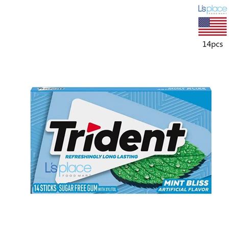 Trident Kẹo cao su Mint Bliss – L's Place Foodmart