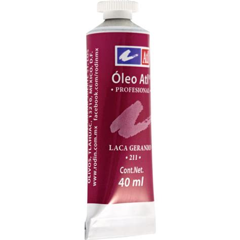 Pintura Óleo Atl Profesional Laca Geranio Papelería Lumen