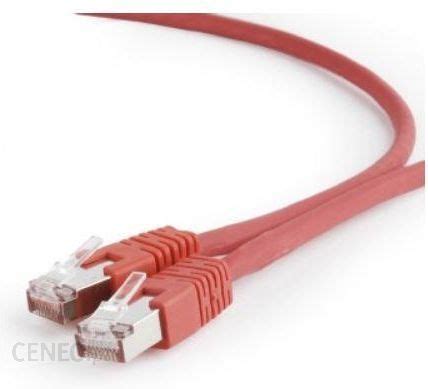 GEMBIRD PATCH CORD KAT 6A S FTP LSZH 5M CZERWONY PP6ALSZHCUR5M