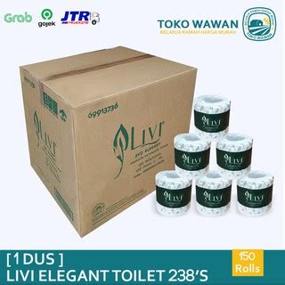 Jual Tissue LIVI EVO Elegant Toilet Roll 1 DUS KARTON Isi 150 ROLL