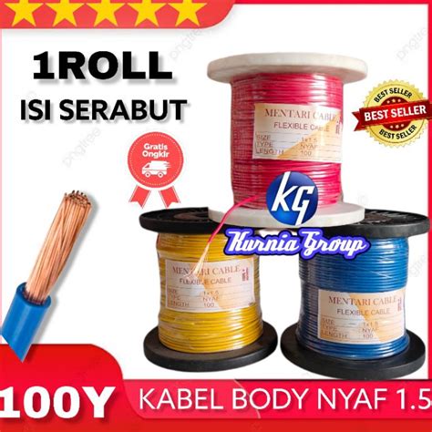 Jual Produk Premium Kabel Body Serabut NYAF 1 X 1 5 Listrik Harga Per