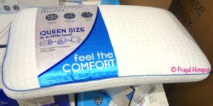 pureLUX Memory Foam Cool Pillow - Costco Sale! | Frugal Hotspot