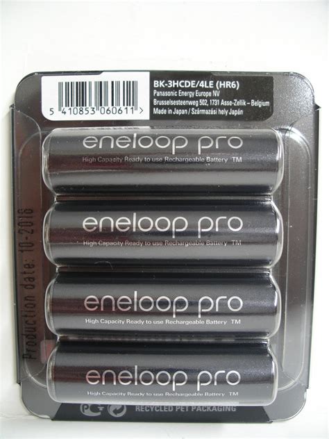 Аккумулятор Panasonic Eneloop PRO 2500mAh АА Цена за 4 Штуки в Sliding