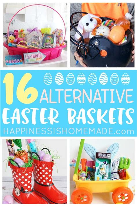 16 Fun And Creative Easter Basket Ideas Kids Easter Basket Unique