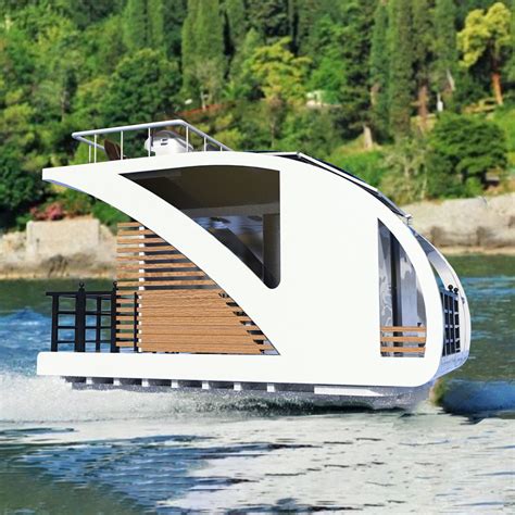 Allhouse Professional Manufacturers Floating Prefab Homes Pontoon House