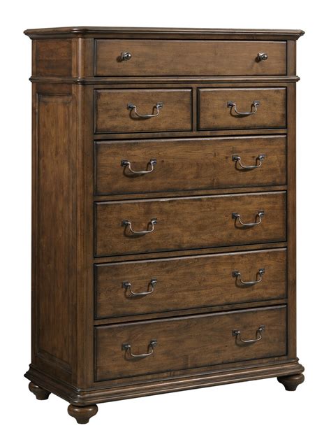 Commonwealth Witham Drawer Chest In Warm Brunette By Kincaid