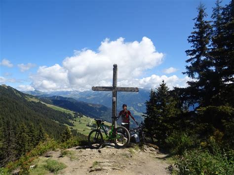 Croix De Coste Vtt M Par Ugine Le Col De La Forclaz Et Le Lac