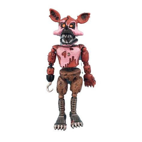 Lindo Boneco Five Nights At Freddy Animatronic Fnaf Nightmare Foxy 14cm