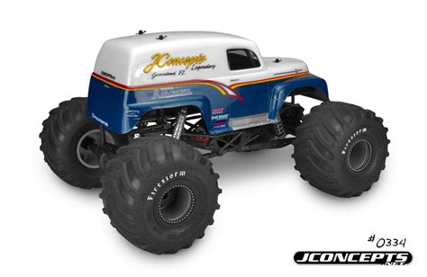 Jconcepts 1951 Ford Panel Truck Monster Truck Body Rc Car Action