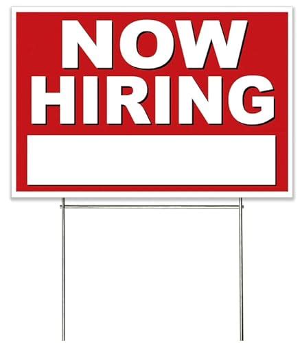 Now Hiring Lawn Signs A Guide To Creating Effective Signs For Your