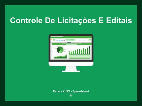 Planilha De Controle De Licitações E Editais Em Excel