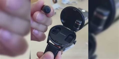 Huawei Is Building A Smartwatch With Built In Earbuds [video]