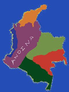 Mapas de la Región andina - Imagui