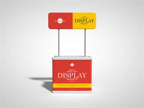 front view display stand mockup   resource boy