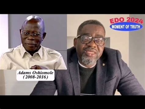 Edo 2024 We Must Secure And Protect Our Votes Amb Darlington Charge