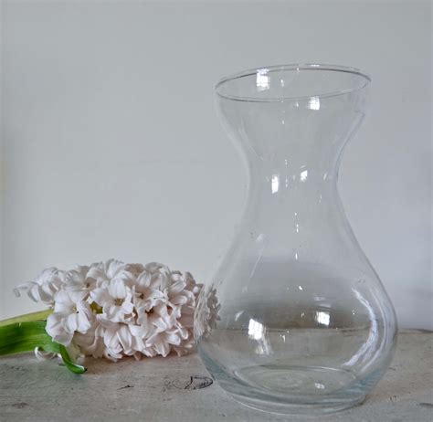 Hand Blown Glass Hyacinth Vase Little Garden Shop Claudia De Yong Designs