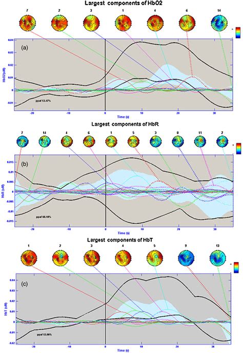 The Spatiotemporal Analysis Of Independent Components Ics That