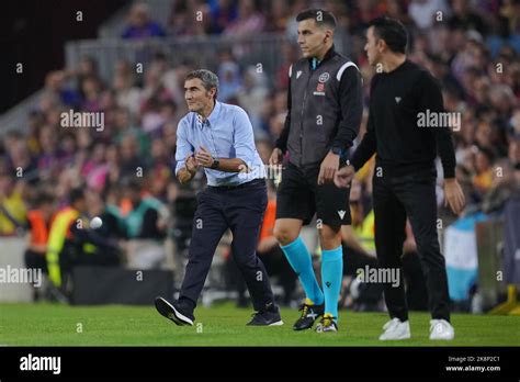 Barcelona Spain October 23 2022 Athletic Club Head Coach Ernesto