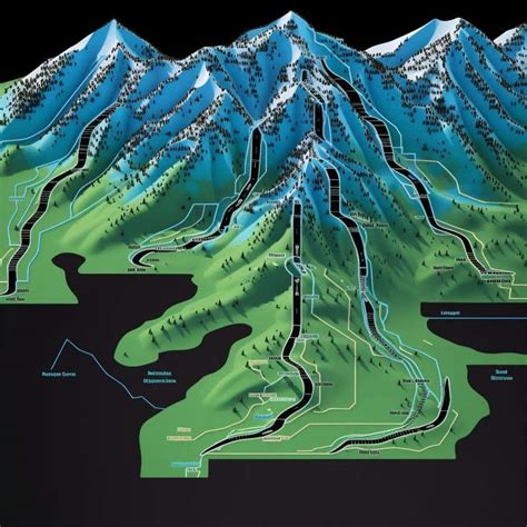 Entry #13 by abitmart for Mountain Trail Map | Freelancer