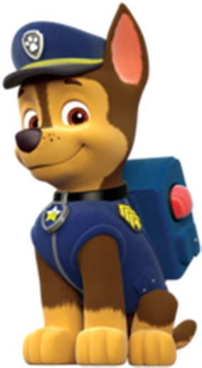 Download Patrulha Canina Chase Paw Patrol Ornaments Paw Patrol Chase