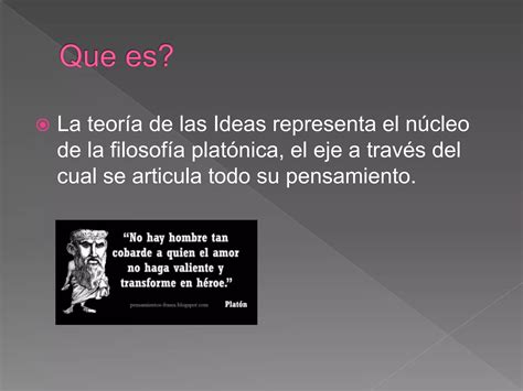 Teoría de las Ideas de Platón PPT