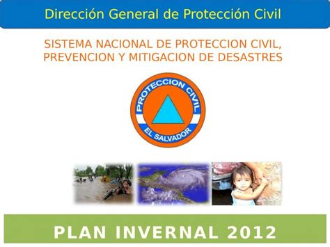 Pptx Direccion General Sistema Nacional De Proteccion Civil