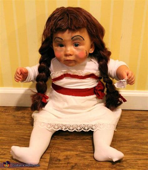 Annabelle Doll Baby Costume Halloween Costume Contest Baby Halloween