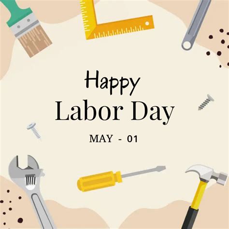 Happy Labor Day Template Instagram Post Postermywall