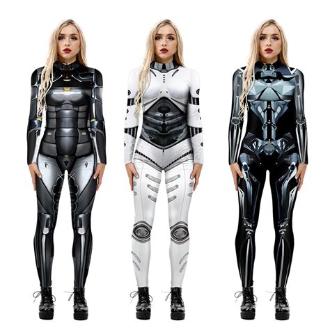 3d Printing Cyberpunk Machine Armor Halloween Costume For Women