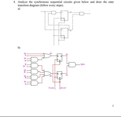 Solved Analyze The Synchronous Sequential Circuits Given